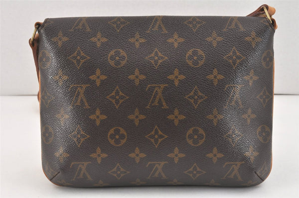 Authentic Louis Vuitton Monogram Musette Tango M51388 Shoulder Cross Bag 2803K