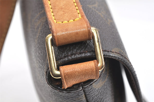 Authentic Louis Vuitton Monogram Musette Tango M51388 Shoulder Cross Bag 2803K