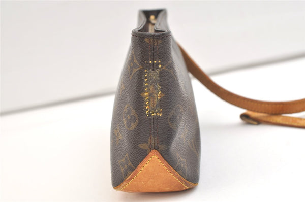 Authentic Louis Vuitton Monogram Trotteur Shoulder Cross Bag M51240 Junk 2804K