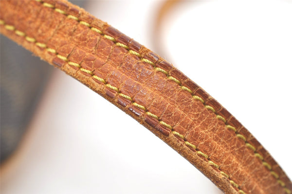 Authentic Louis Vuitton Monogram Trotteur Shoulder Cross Bag M51240 Junk 2804K