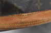 Authentic Louis Vuitton Monogram Bucket PM Shoulder Tote Bag M42238 Junk 2805I
