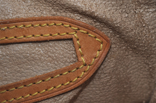 Authentic Louis Vuitton Monogram Bucket PM Shoulder Tote Bag M42238 Junk 2805I