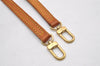 Authentic Louis Vuitton Leather Shoulder Strap Beige 45.9" LV 2805J