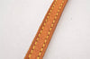 Authentic Louis Vuitton Leather Shoulder Strap Beige 45.9" LV 2805J