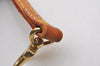 Authentic Louis Vuitton Leather Shoulder Strap Beige 45.9" LV 2805J