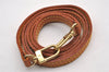 Authentic Louis Vuitton Leather Shoulder Strap Beige 45.9" LV 2805J