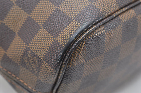 Authentic Louis Vuitton Damier Neverfull PM Shoulder Tote Bag N51109 LV 2806K