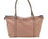 Authentic GUCCI Guccissima Abbey Shoulder Tote Bag GG Leather 197953 Pink 2808I