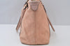 Authentic GUCCI Guccissima Abbey Shoulder Tote Bag GG Leather 197953 Pink 2808I