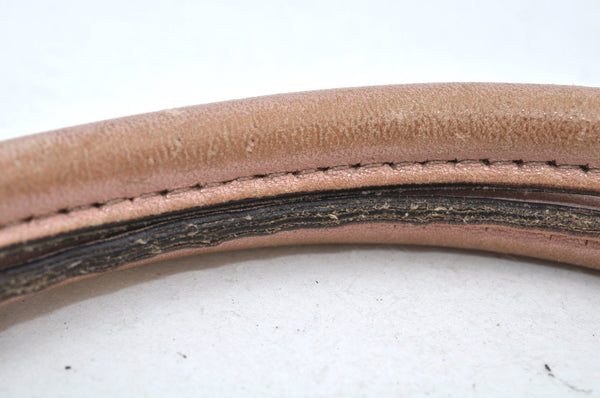 Authentic GUCCI Guccissima Abbey Shoulder Tote Bag GG Leather 197953 Pink 2808I