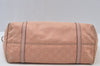 Authentic GUCCI Guccissima Abbey Shoulder Tote Bag GG Leather 197953 Pink 2808I