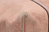 Authentic GUCCI Guccissima Abbey Shoulder Tote Bag GG Leather 197953 Pink 2808I