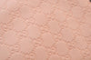Authentic GUCCI Guccissima Abbey Shoulder Tote Bag GG Leather 197953 Pink 2808I