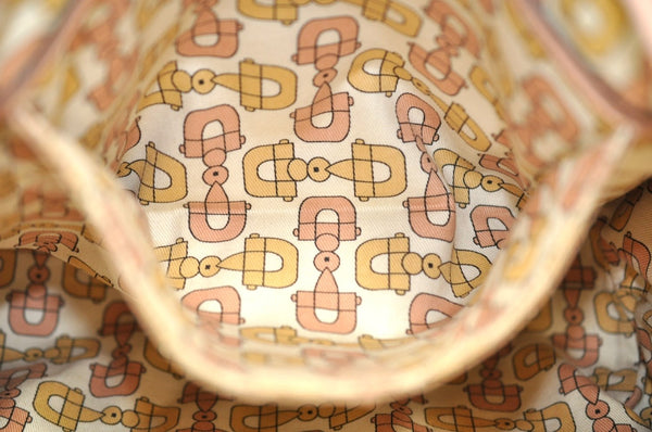 Authentic GUCCI Guccissima Abbey Shoulder Tote Bag GG Leather 197953 Pink 2808I