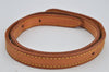 Authentic Louis Vuitton Leather Shoulder Strap For Bucket PM 27.6" Beige 2808J