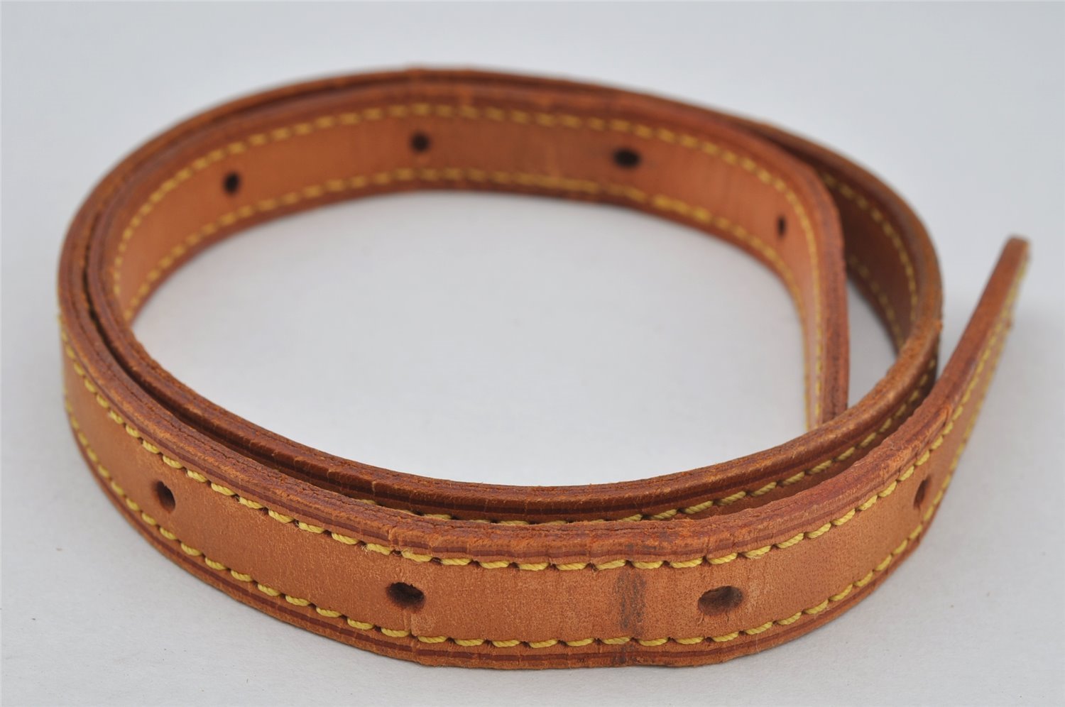 Authentic Louis Vuitton Leather Shoulder Strap For Bucket PM 27.6