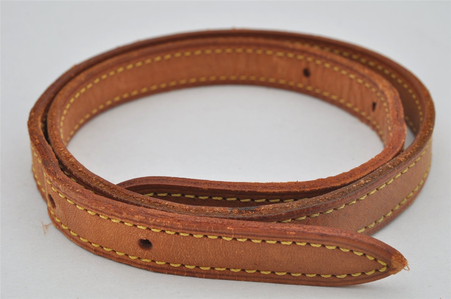 Authentic Louis Vuitton Leather Shoulder Strap For Bucket PM 27.6