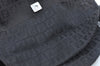 Authentic FENDI Zucchino Mamma Baguette Shoulder Bag Canvas Leather Brown 2809I
