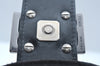 Authentic FENDI Zucchino Mamma Baguette Shoulder Bag Canvas Leather Brown 2809I