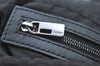 Authentic FENDI Zucchino Mamma Baguette Shoulder Bag Canvas Leather Brown 2809I