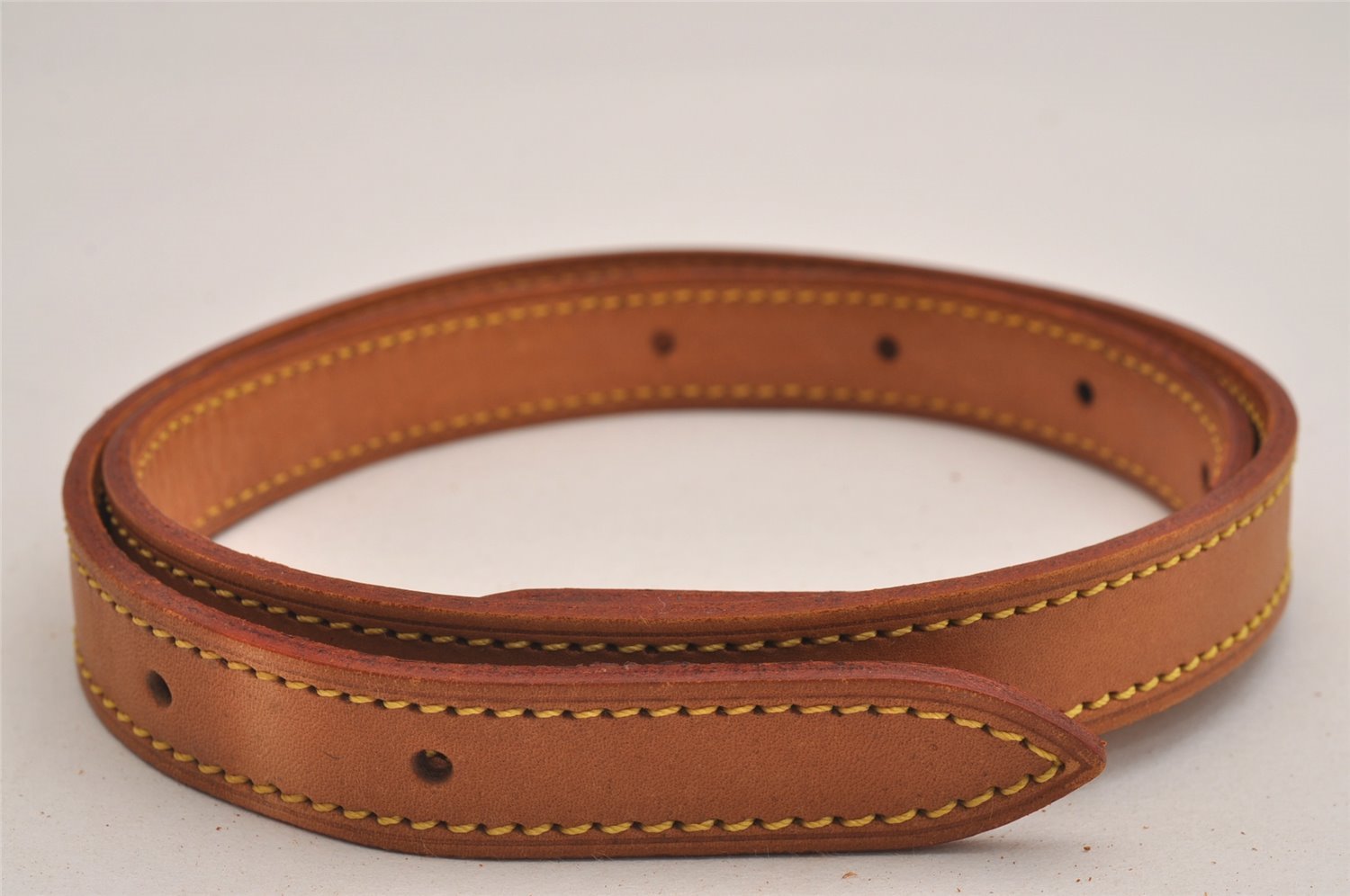 Authentic Louis Vuitton Leather Shoulder Strap For Bucket GM 31.9