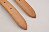 Authentic Louis Vuitton Leather Shoulder Strap For Bucket GM 31.9" Beige 2810J