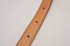 Authentic Louis Vuitton Leather Shoulder Strap For Bucket GM 31.9" Beige 2810J