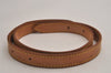 Authentic Louis Vuitton Leather Shoulder Strap For Bucket GM 31.9" Beige 2810J