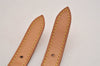 Authentic Louis Vuitton Leather Shoulder Strap For Bucket GM 31.9" Beige 2810J