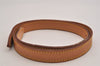 Authentic Louis Vuitton Leather Shoulder Strap For Bucket GM 31.9" Beige 2811J