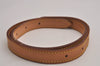 Authentic Louis Vuitton Leather Shoulder Strap For Bucket GM 31.9" Beige 2811J