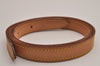 Authentic Louis Vuitton Leather Shoulder Strap For Bucket GM 31.9" Beige 2811J