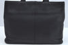 Authentic Burberrys Vintage Leather Shoulder Hand Bag Purse Black 2812I