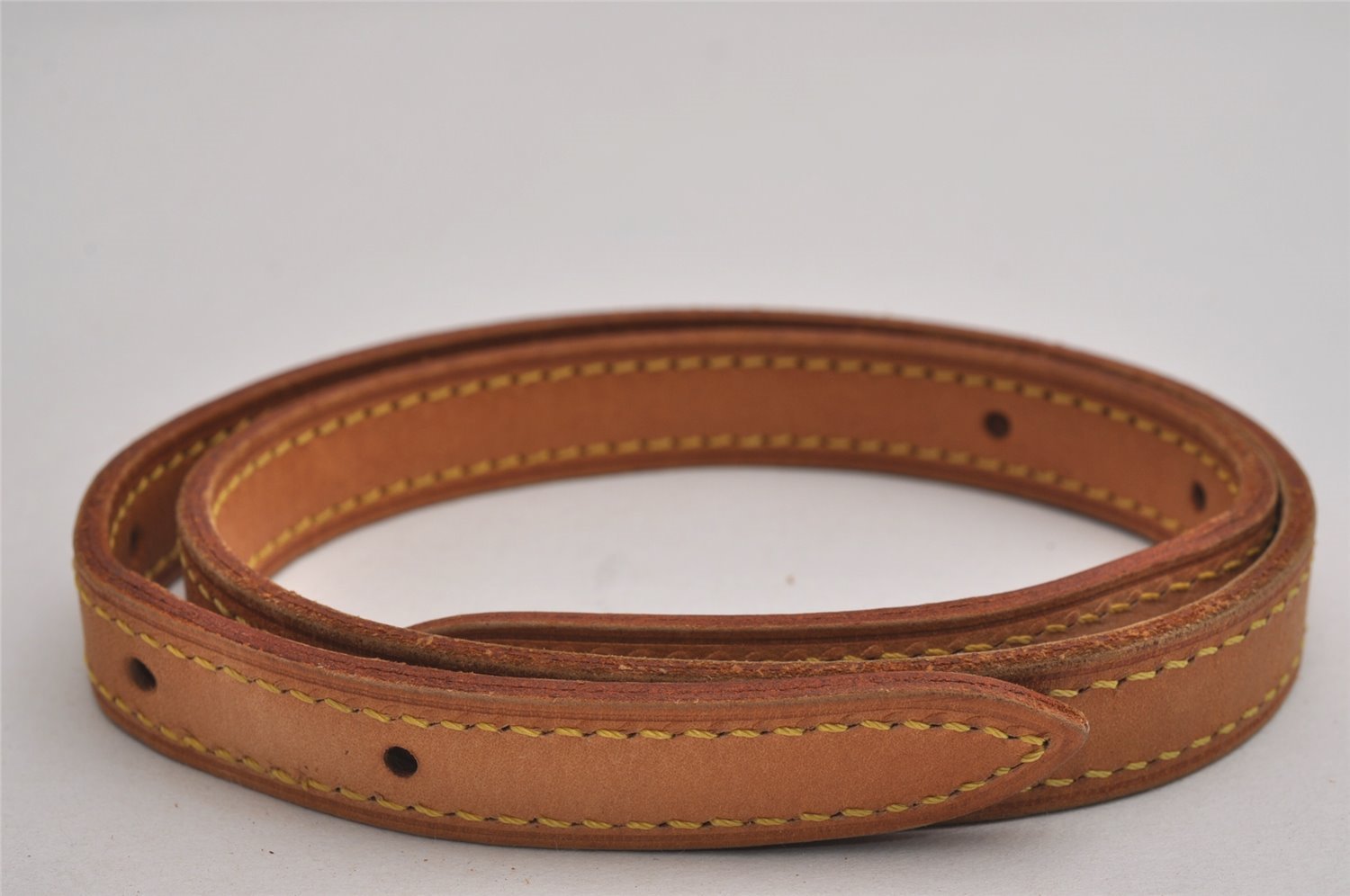 Authentic Louis Vuitton Leather Shoulder Strap For Bucket PM 27.6