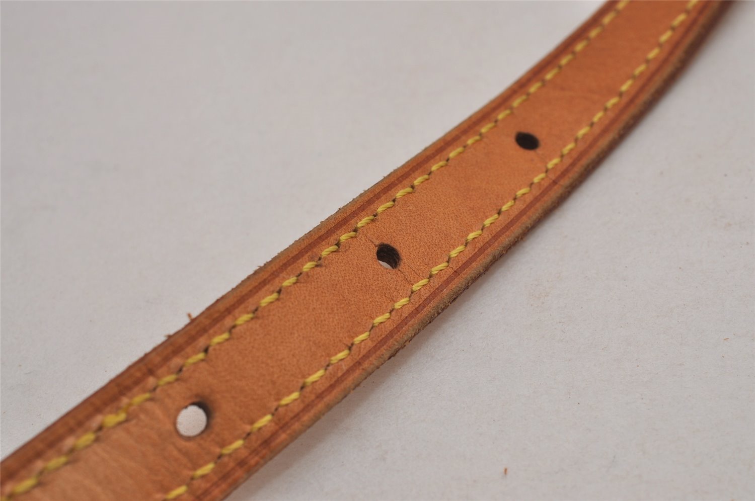 Authentic Louis Vuitton Leather Shoulder Strap For Bucket PM 27.6