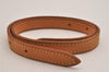 Authentic Louis Vuitton Leather Shoulder Strap For Bucket PM 27.6" Beige 2812J