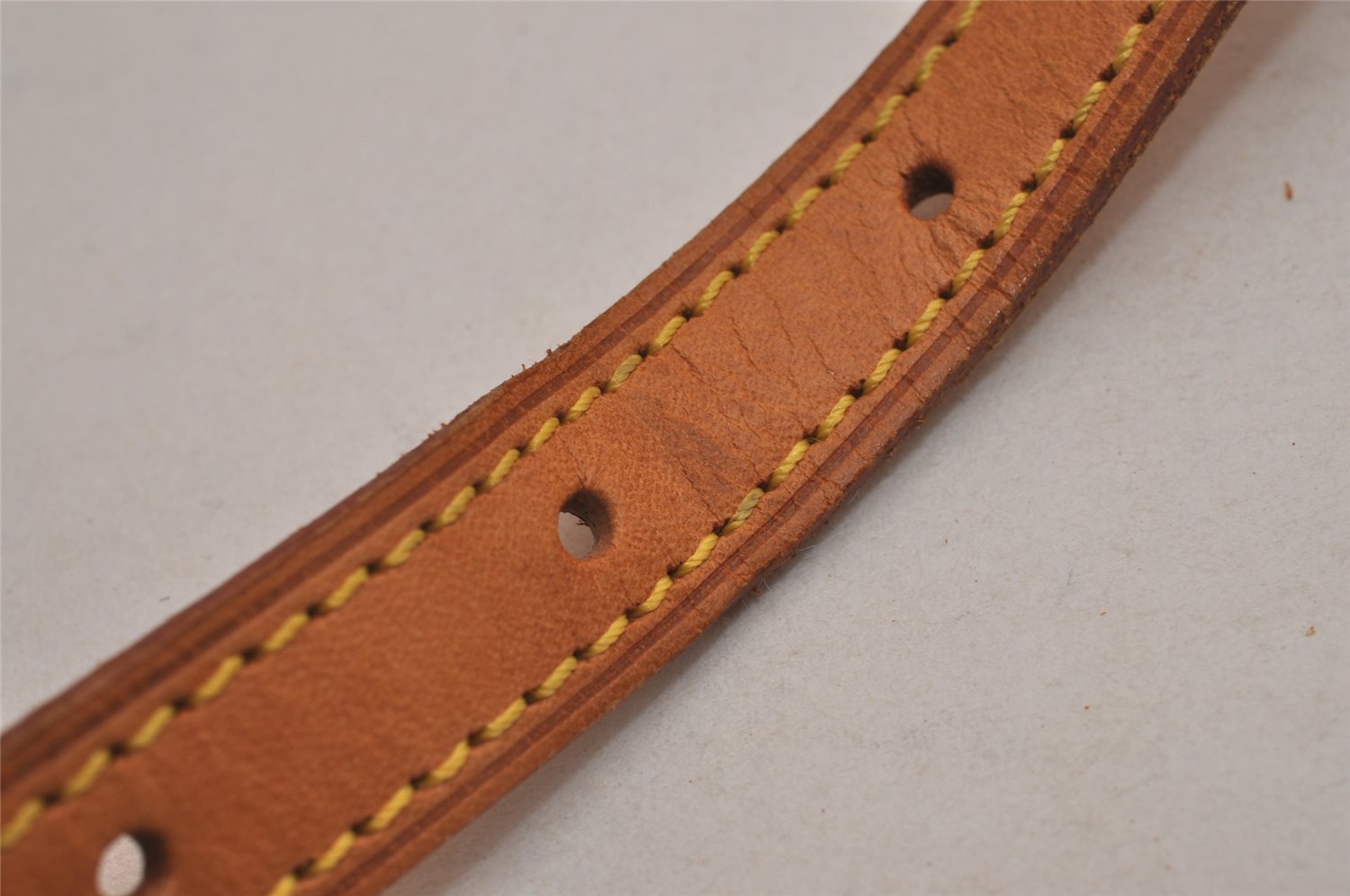 Authentic Louis Vuitton Leather Shoulder Strap For Bucket PM 27.6