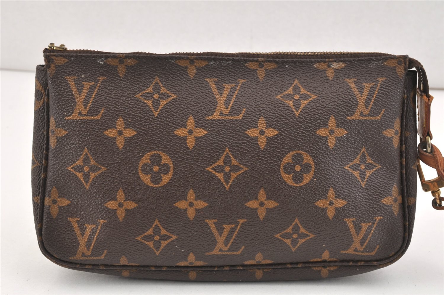 Authentic Louis Vuitton Monogram Pochette Accessoires Pouch M51980 Junk 2812K