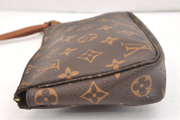 Authentic Louis Vuitton Monogram Pochette Accessoires Pouch M51980 Junk 2812K