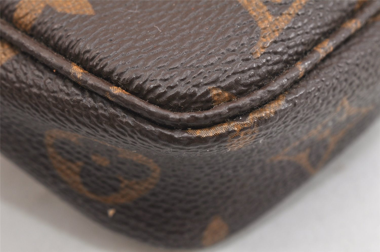 Authentic Louis Vuitton Monogram Pochette Accessoires Pouch M51980 Junk 2812K