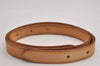 Authentic Louis Vuitton Leather Shoulder Strap For Bucket GM 31.9" Beige 2813J