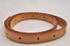 Authentic Louis Vuitton Leather Shoulder Strap For Bucket GM 31.9" Beige 2813J