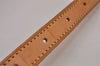 Authentic Louis Vuitton Leather Shoulder Strap For Bucket GM 31.9" Beige 2813J