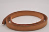 Authentic Louis Vuitton Leather Shoulder Strap For Bucket GM 31.9" Beige 2813J