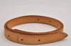 Authentic Louis Vuitton Leather Shoulder Strap For Bucket GM 31.9" Beige 2814J