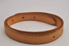 Authentic Louis Vuitton Leather Shoulder Strap For Bucket GM 31.9" Beige 2814J