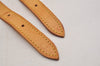 Authentic Louis Vuitton Leather Shoulder Strap For Bucket GM 31.9" Beige 2814J