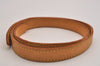 Authentic Louis Vuitton Leather Shoulder Strap For Bucket GM 31.9" Beige 2814J