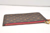 Authentic Louis Vuitton Monogram Neverfull GM Pouch Purse Clutch Bag Pink 2815J