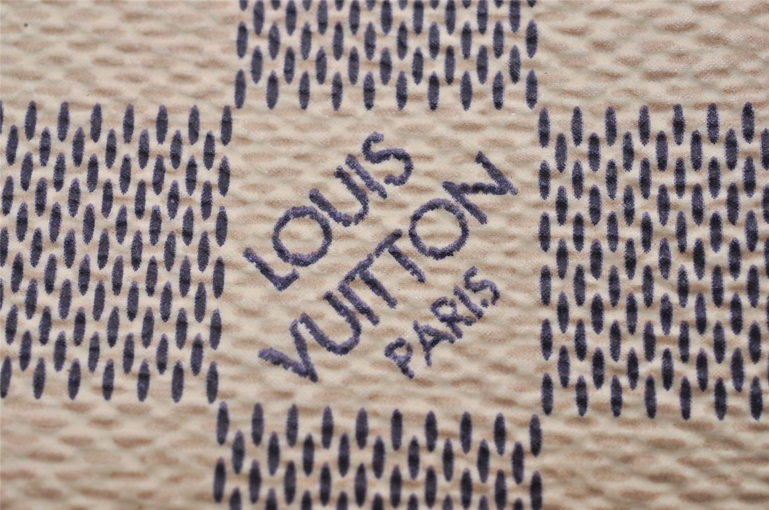 Authentic Louis Vuitton Damier Azur Pochette Cles Coin Purse N62659 LV 2816J